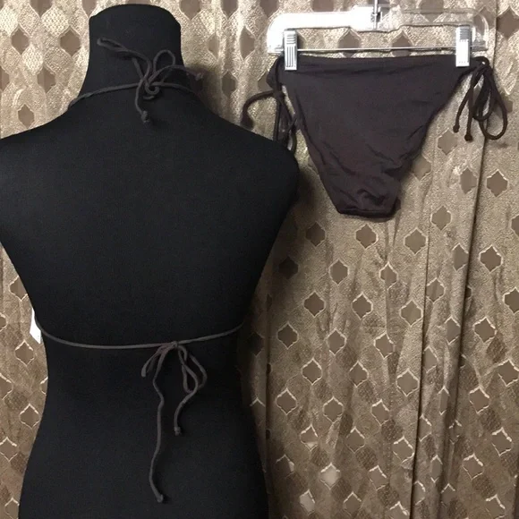 H&M brown bikini with beading - Picture 2 of 4